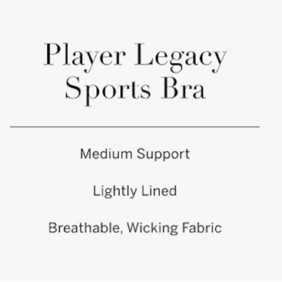 Victoria's Secret | Black And White "The Player Legacy" Sport Bra | Size Medium - Picture 2 of 7